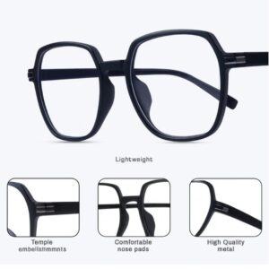 black stylish frame