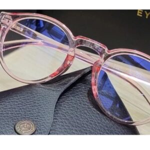 pink transparent frame